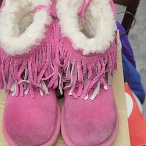 Girls T Classic Short II Fringe Boot